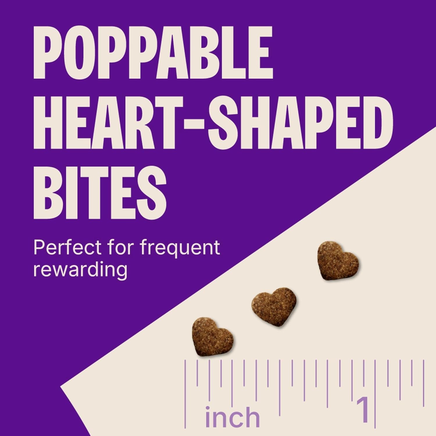 Kittles Crunchy Cat Treats - Natural, Grain-Free Tuna and Cranberry Flavor for All Life Stages, 6 oz Bag